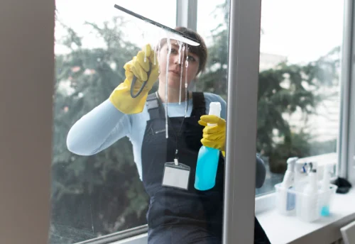 Nettoyage de vitres intérieures et extérieures à Cénevières